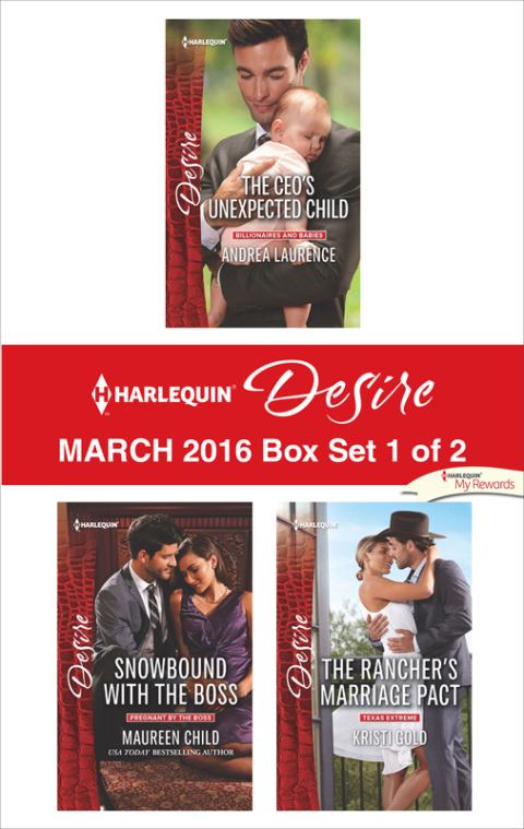 Cover image for book Harlequin Desire March 2016 - Box Set 1 of 2