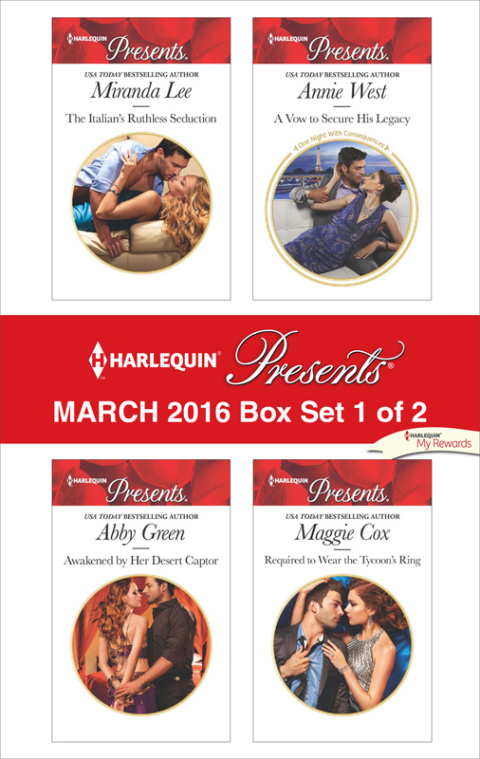 Cover image for book Harlequin Presents March 2016 - Box Set 1 of 2