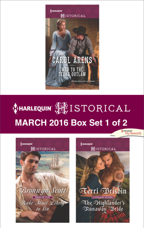 Cover image for book Harlequin Historical March 2016 - Box Set 1 of 2