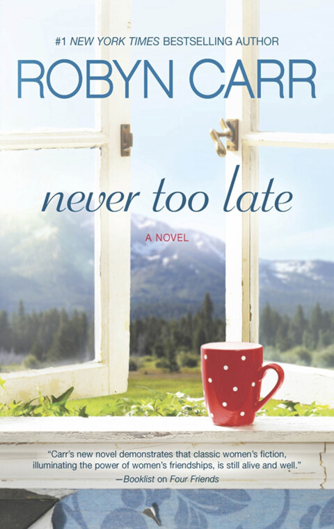 Cover image for book Never Too Late
