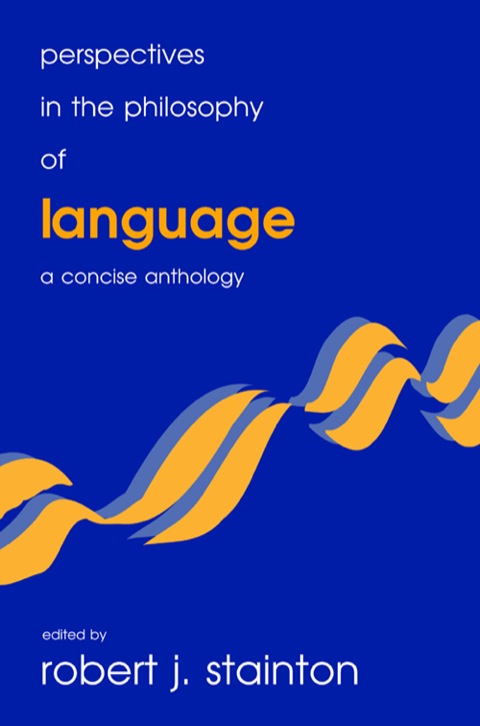 Cover image for book Philosophical Perspectives on Language