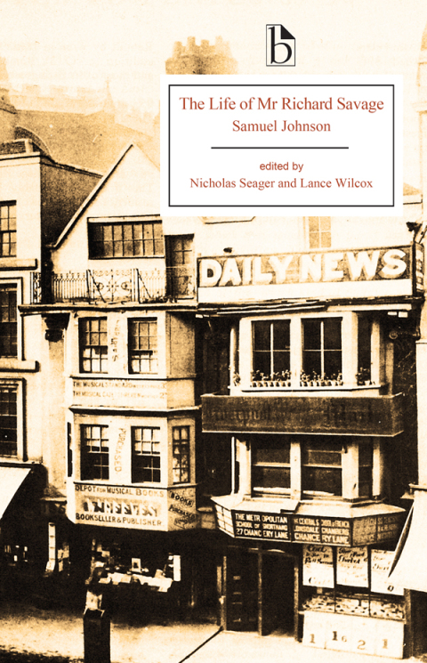 Cover image for book The Life of Richard Savage