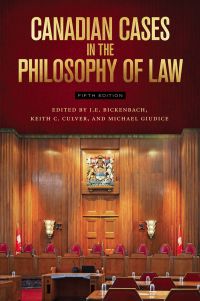 Titelbild: Canadian Cases in the Philosophy of Law  5th edition 9781554812714