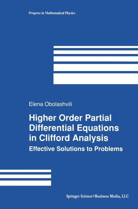 Cover image for book Higher Order Partial Differential Equations in Clifford Analysis