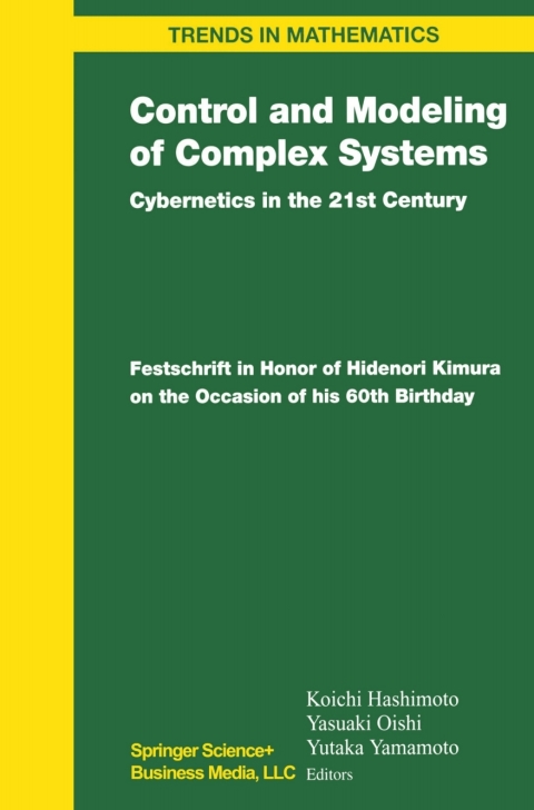 Cover image for book Control and Modeling of Complex Systems