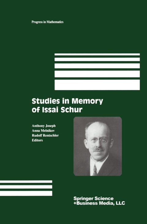 Studies in Memory of Issai Schur 