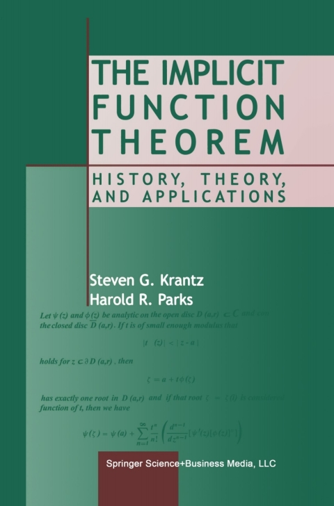 Cover image for book The Implicit Function Theorem