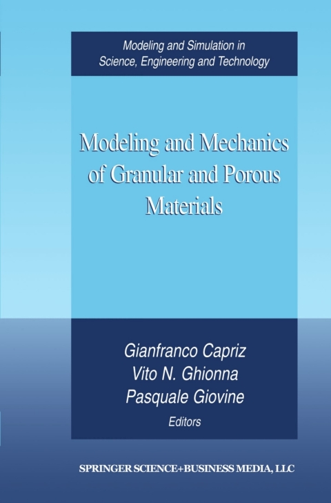Cover image for book Modeling and Mechanics of Granular and Porous Materials