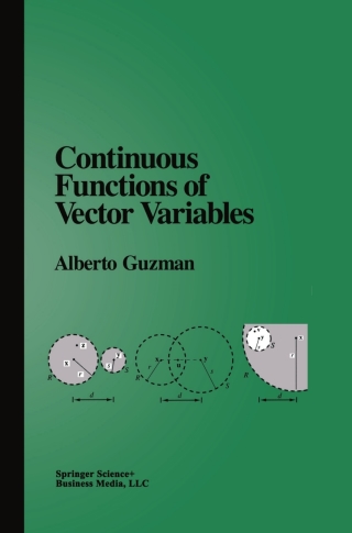 Continuous Functions of Vector Variables