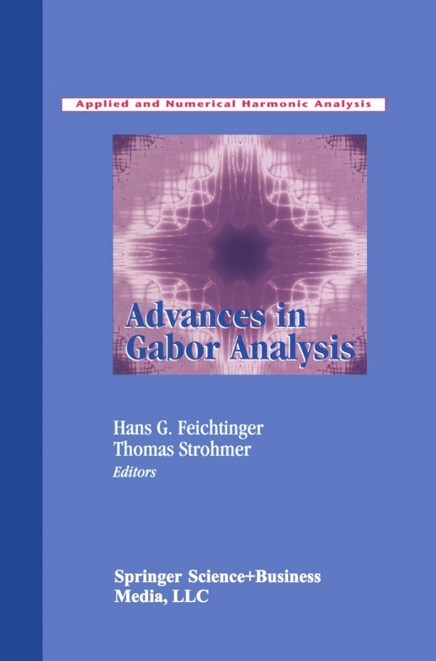 Cover image for book Advances in Gabor Analysis