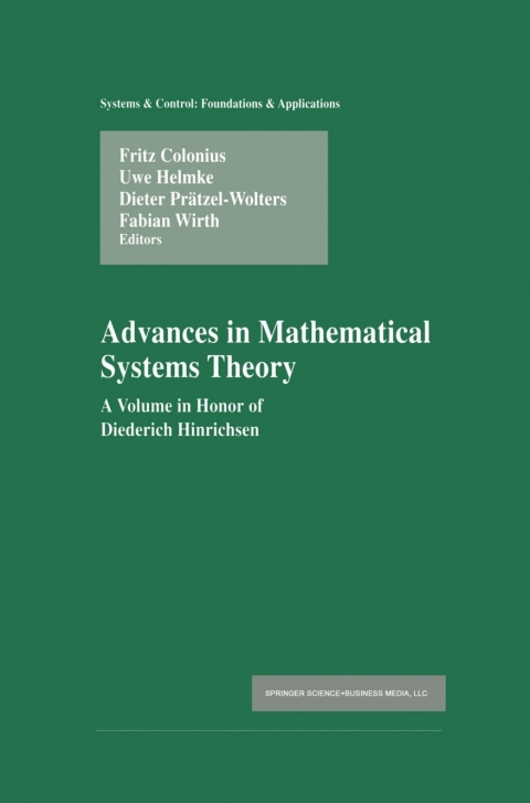 Cover image for book Advances in Mathematical Systems Theory