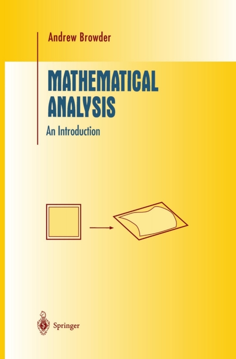 Cover image for book Mathematical Analysis