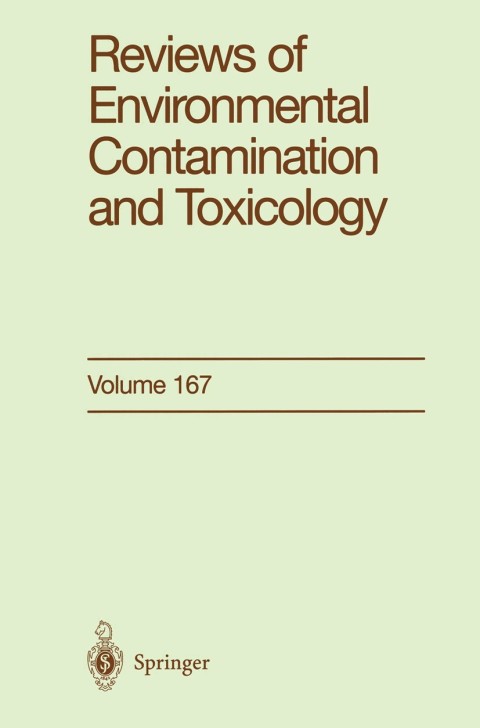 Cover image for book Reviews of Environmental Contamination and Toxicology