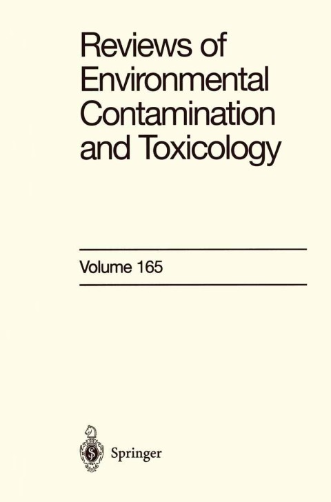 Cover image for book Reviews of Environmental Contamination and Toxicology