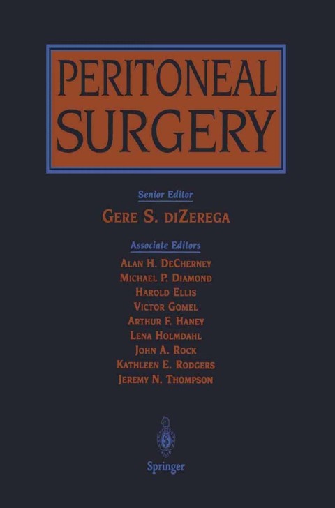 Cover image for book Peritoneal Surgery