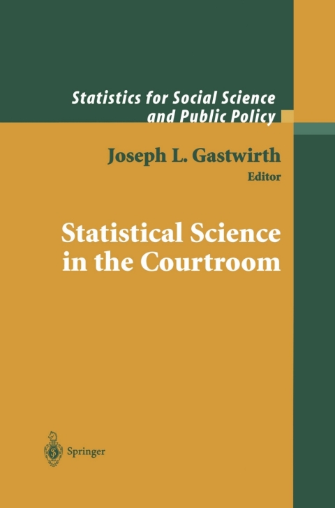 Cover image for book Statistical Science in the Courtroom