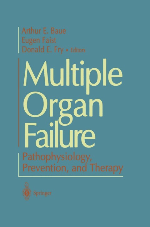 Cover image for book Multiple Organ Failure