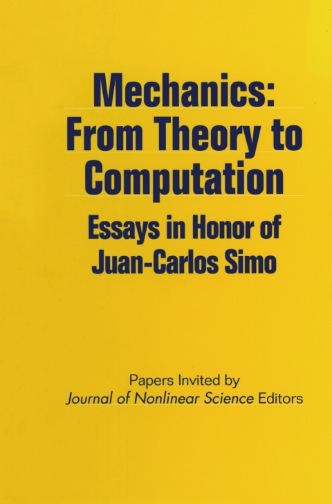 Cover image for book Mechanics: From Theory to Computation