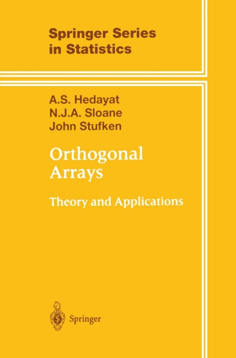 Cover image for book Orthogonal Arrays