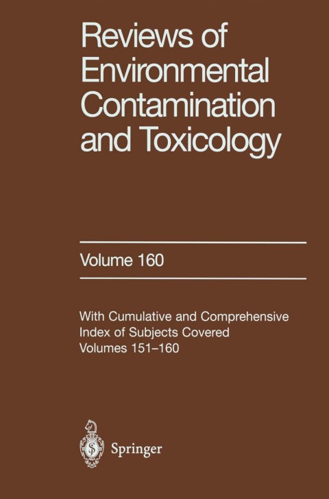 Cover image for book Reviews of Environmental Contamination and Toxicology