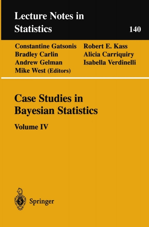Cover image for book Case Studies in Bayesian Statistics
