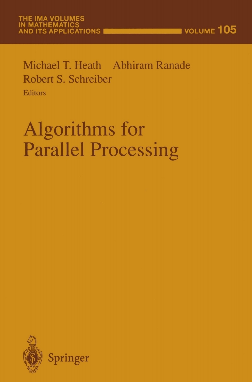 Algorithms for Parallel Processing - 1st Edition (eBook)