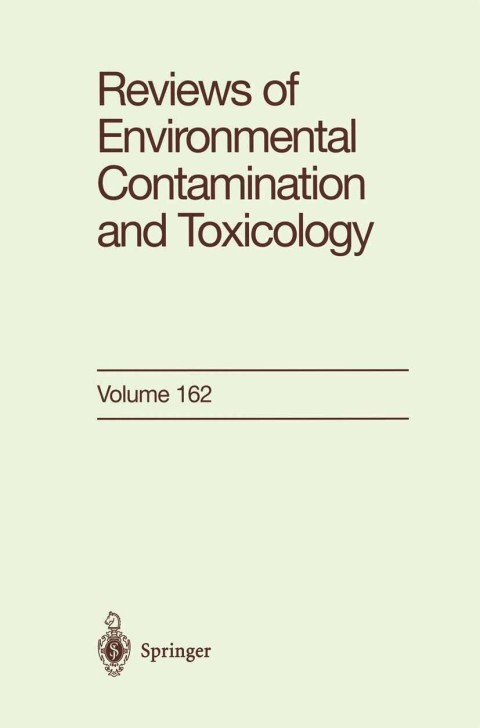 Cover image for book Reviews of Environmental Contamination and Toxicology