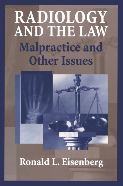 Cover image for book Radiology and the Law