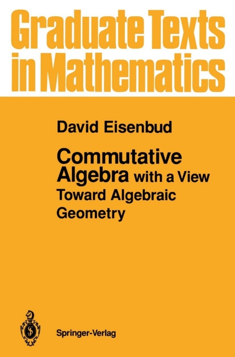 Cover image for book Commutative Algebra