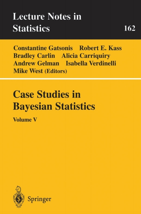 Case Studies in Bayesian Statistics 