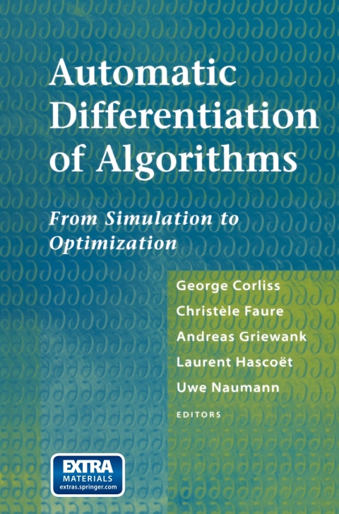 Cover image for book Automatic Differentiation of Algorithms