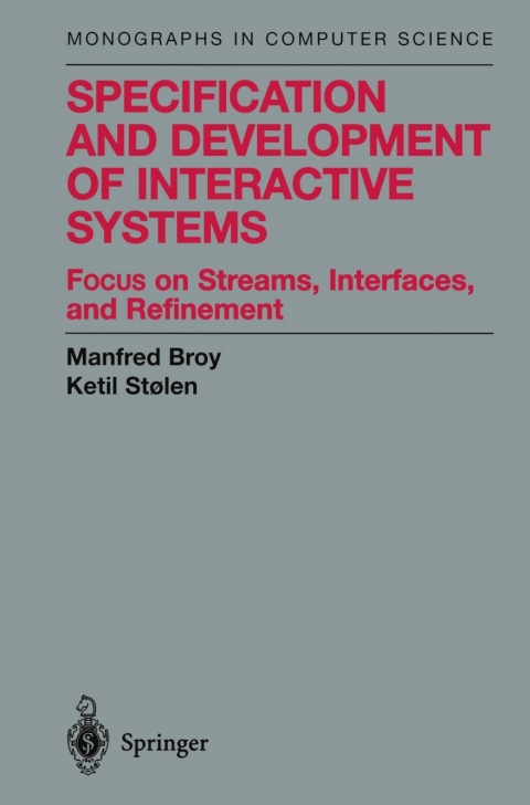 Cover image for book Specification and Development of Interactive Systems