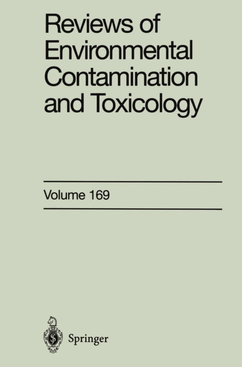 Cover image for book Reviews of Environmental Contamination and Toxicology