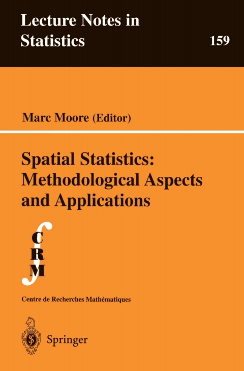 Cover image for book Spatial Statistics: Methodological Aspects and Applications