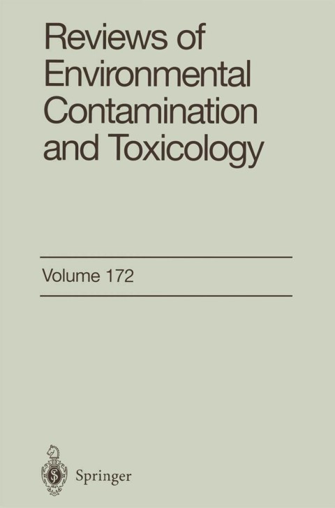 Cover image for book Reviews of Environmental Contamination and Toxicology