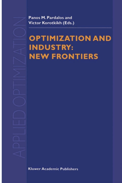 Cover image for book Optimization and Industry: New Frontiers