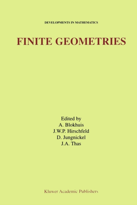Cover image for book Finite Geometries