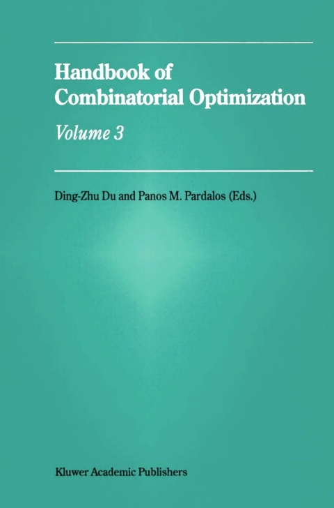 Handbook of Combinatorial Optimization 
