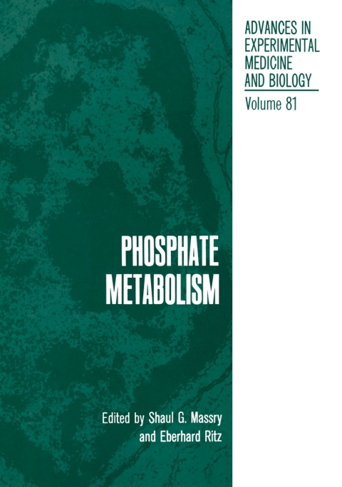 Cover image for book Phosphate Metabolism