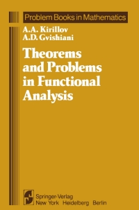 Cover image: Theorems and Problems in Functional Analysis 9780387906386