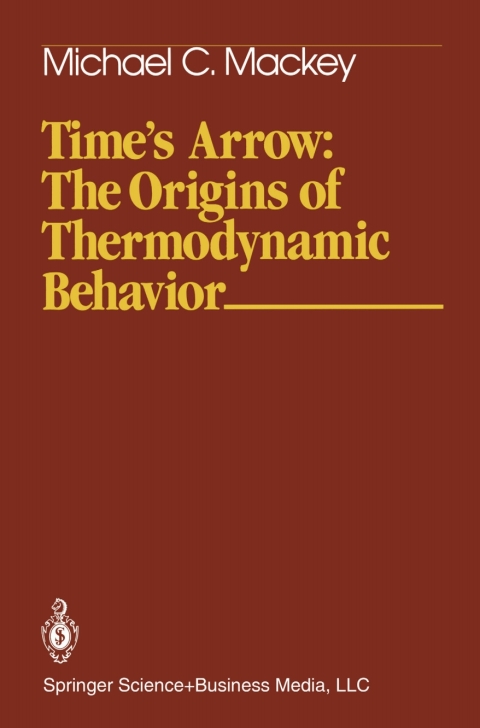 Cover image for book Time’s Arrow: The Origins of Thermodynamic Behavior