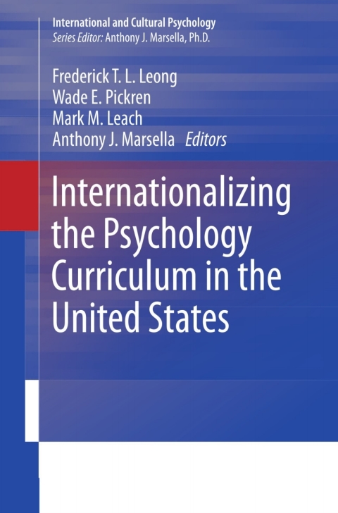 Cover image for book Internationalizing the Psychology Curriculum in the United States