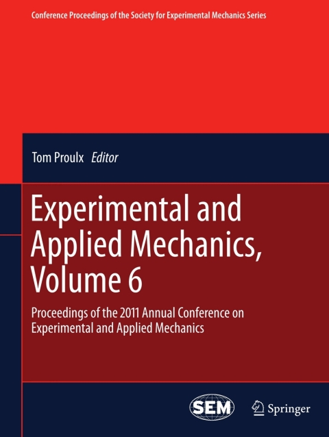 Cover image for book Experimental and Applied Mechanics, Volume 6
