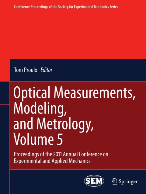 Cover image for book Optical Measurements, Modeling, and Metrology, Volume 5