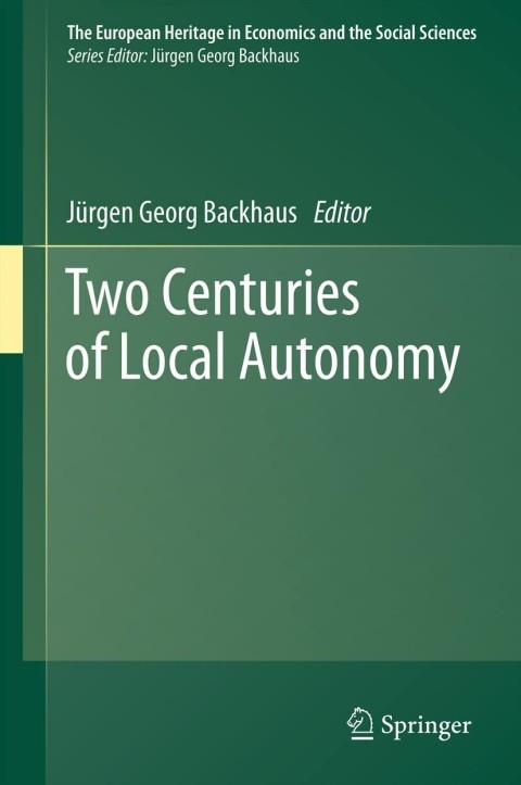 Cover image for book Two Centuries of Local Autonomy