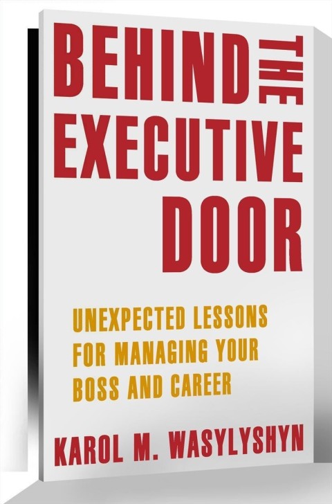Cover image for book Behind the Executive Door