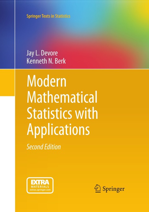 Cover image for book Modern Mathematical Statistics with Applications