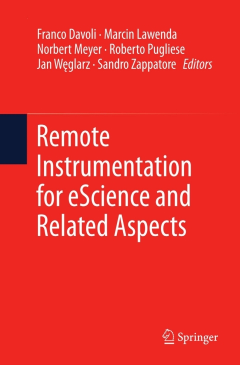 Cover image for book Remote Instrumentation for eScience and Related Aspects