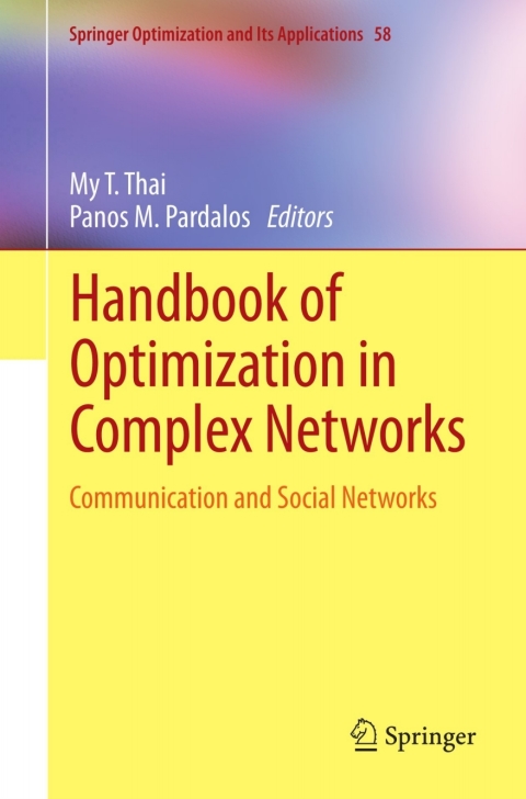 Cover image for book Handbook of Optimization in Complex Networks