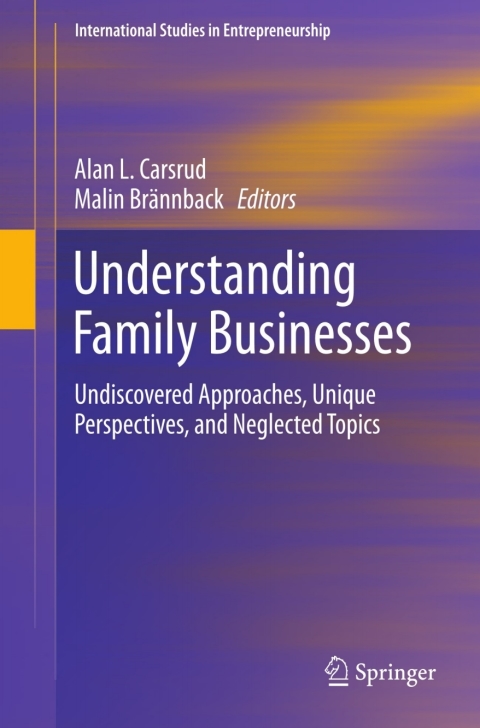 Cover image for book Understanding Family Businesses